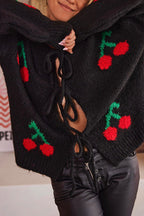 Made For The Best Strawberry Knit Cardigan Sweater