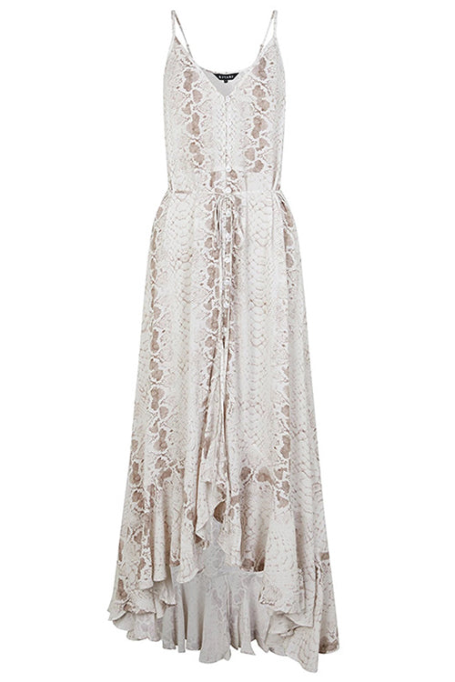 Glow And Shimmer Printed Mini Dress