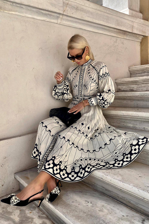 Mood of Forever Boho Midi Dress
