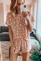 Pure Relaxation Short Sleeve Tie-Dye Suit