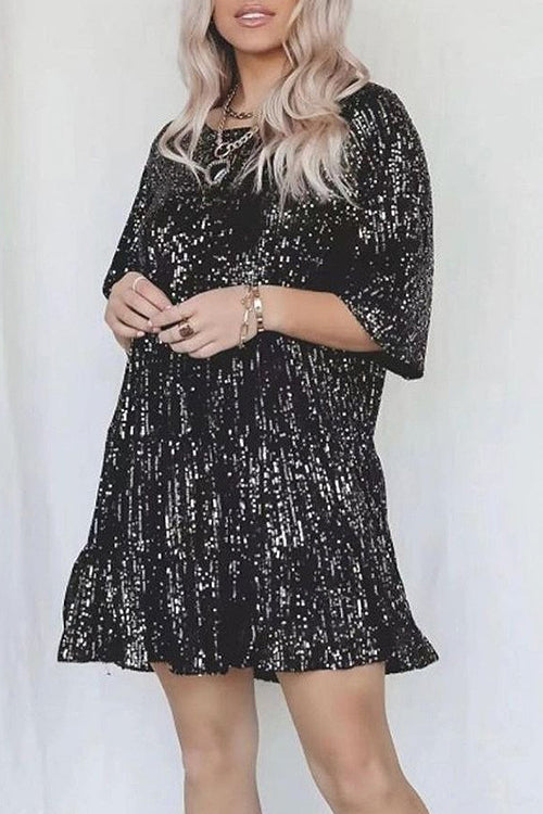 Radiant Evenings Sequins Mini Dress - 10 Colors