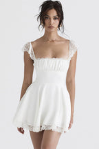 Sent to Charm Lace Mini Dress