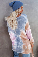 Joyful Moment Tie-Dye Long Sleeve Top