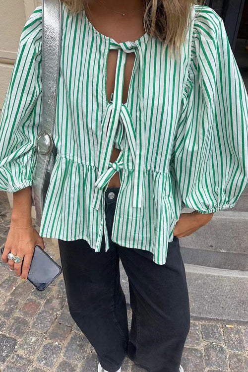 Uniquely You Tie-Front Gingham Top - 10 Colors