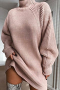 It's Your Affection Long Sleeve Sweater Mini Dress