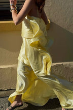 Perfected Charm Layered Maxi Dress