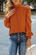 Hello Lover Statement Sleeve Smocked Top