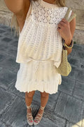 Romantic Tale Knit Crochet Suit