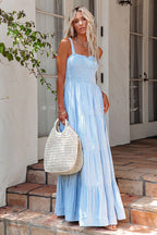 Stay With Me Babydoll Maxi Dress