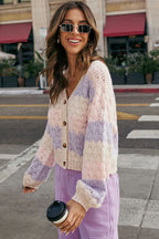 Cozy Ease Button Down Knit Cardigan Sweater