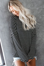 Forever Charming Stiped Casual Knit Top