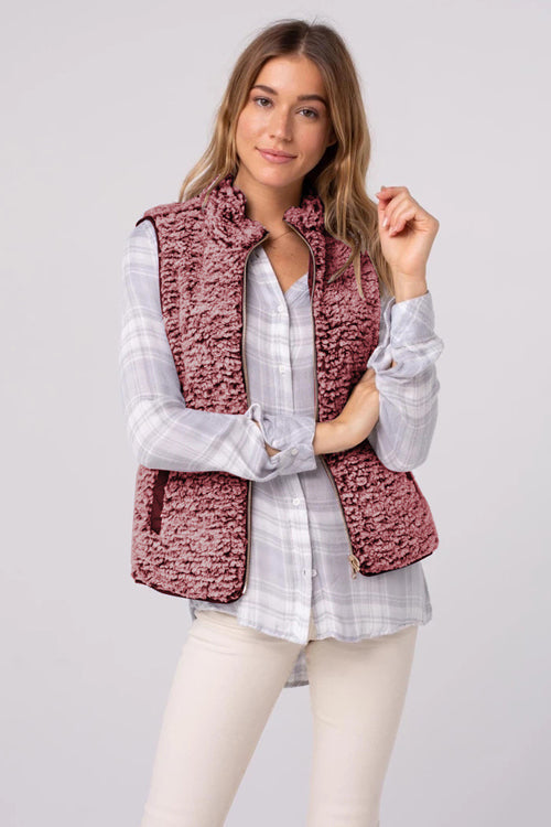 Carefree Comfort Reversible Teddy Vest