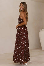 In My Reveries Polka Dots Maxi Dress