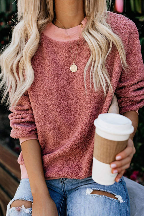 Carino Teddy Long Sleeve Top