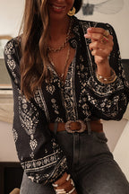 Mood So Cute Print Cotton Top
