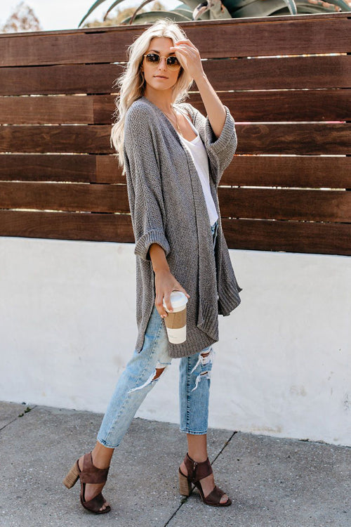 Afternoon Reverie Long Sleeve Knit Cardigan