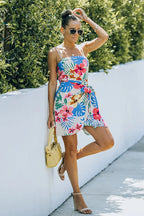 Post-Bloom Charm Floral Print Mini Dress