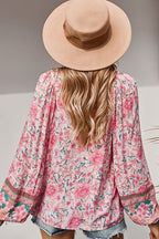 Flourishing Reveries Boho Printed Top