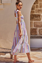 Enchanted Love Story Printed Maxi Dress