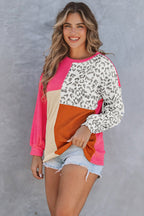 In Your Reveries Leopard Cotton Top
