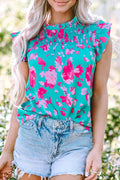 Elevate The Moment Print Sleeveless Top