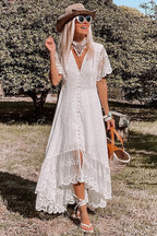 Standout Phenomenon Lace Embroidered Maxi Dress