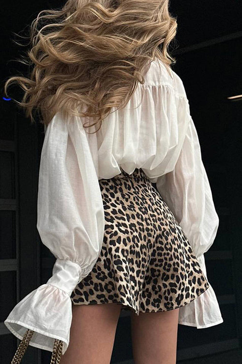 Delightful Charm Button-Up Long Sleeve Top