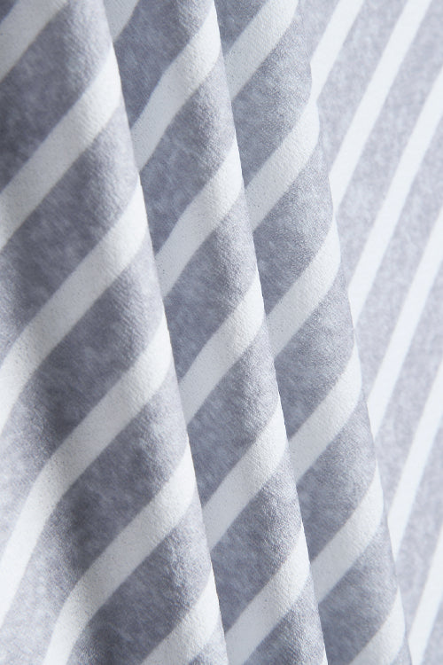 Stripe Bowknot Sleeve Jumpsuit