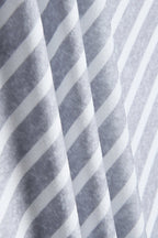 Stripe Bowknot Sleeve Jumpsuit