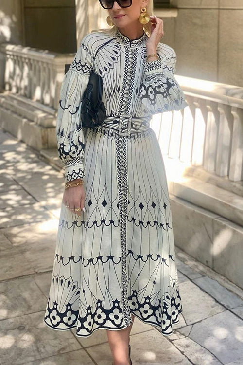 Mood of Forever Boho Midi Dress