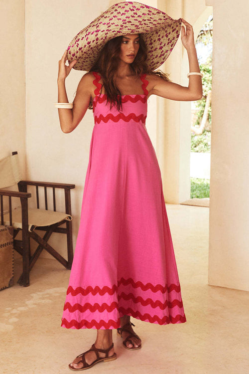 Always With Affection Sleeveless Printed Maxi Dress