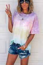 Must-Have Mood Rainbow Print Tee