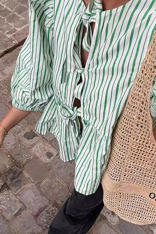 Uniquely You Tie-Front Gingham Top - 10 Colors