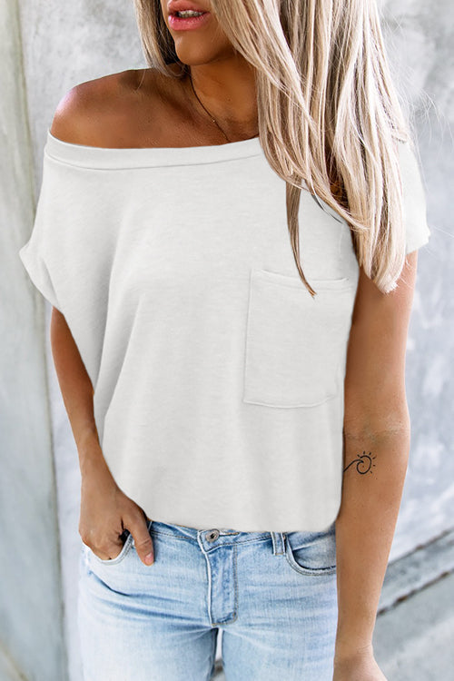 Moving Forward Pocket Short Sleeve Tee
