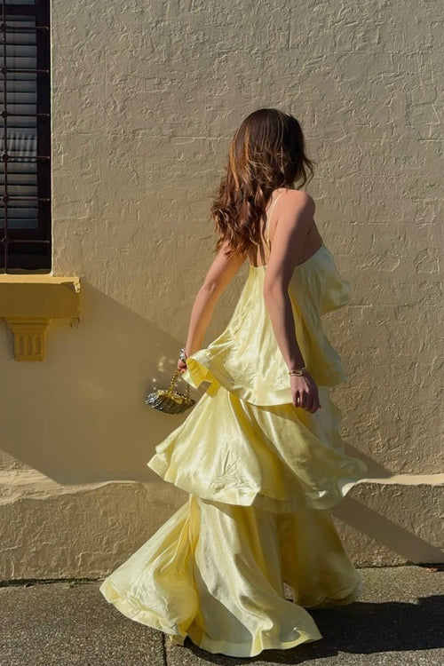 Perfected Charm Layered Maxi Dress