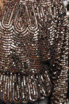 In The Moment Sequin Long Sleeve Top