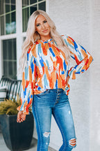 Choose Delight Printed Long Sleeve Top
