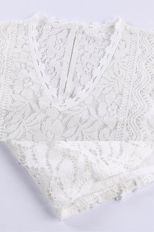 See You Tomorrow Lace Tank Top