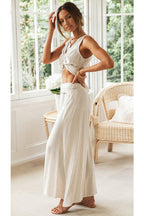 Made For You Sleeveless Cotton Suit