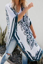 Sunlit Energy Boho Print Kimono