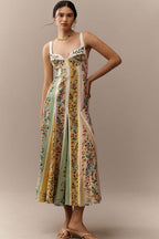 Open-Air Day Printed Midi Dress
