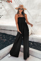 Feel Your Affection Spaghetti Pocket Jumpsuit