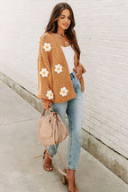 Simple Affection Daisy Oversized Knit Cardigan