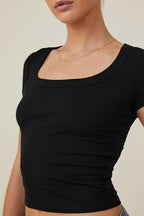 Fresh Style Cotton Short Sleeve Tee