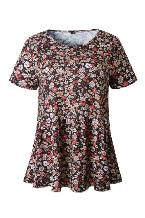 Delightful Surprise Floral Print Tee