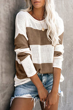 In My Arms Striped Knit Sweater