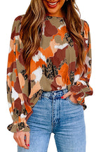 Spotlight Glow Boho Printed Top