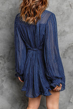 Dance All Evening Pleated Flare Mini Dress