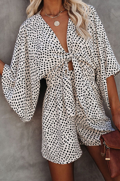 Perfect Lazy Days Printed Romper