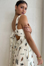 Living Is Effortless Pocket Boho Print Maxi Dress